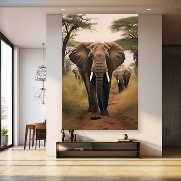 3 Elephants Painting
